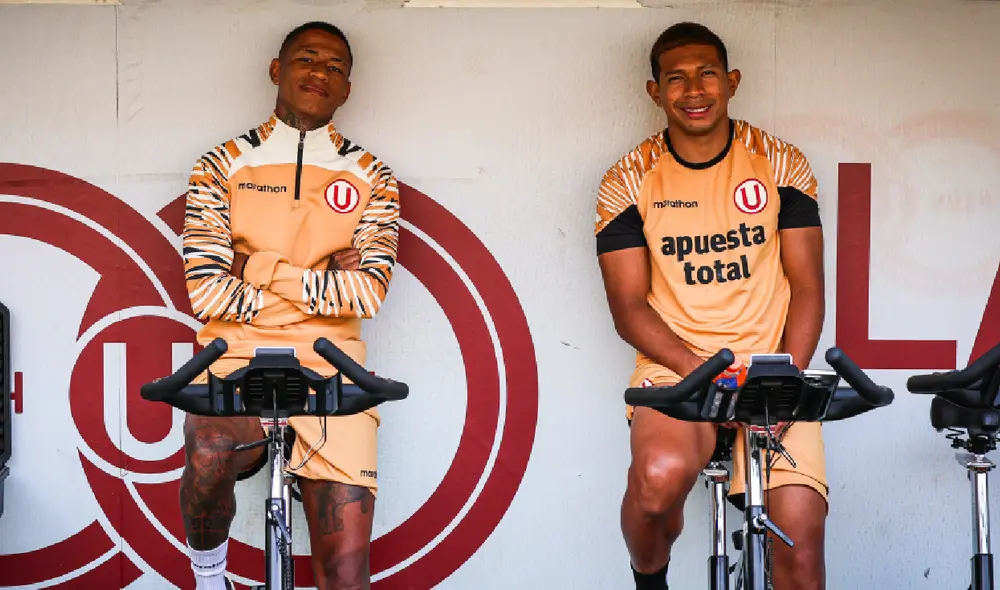 Andy Polo y Edison Flores hicieron gimnasio en el Monumental.