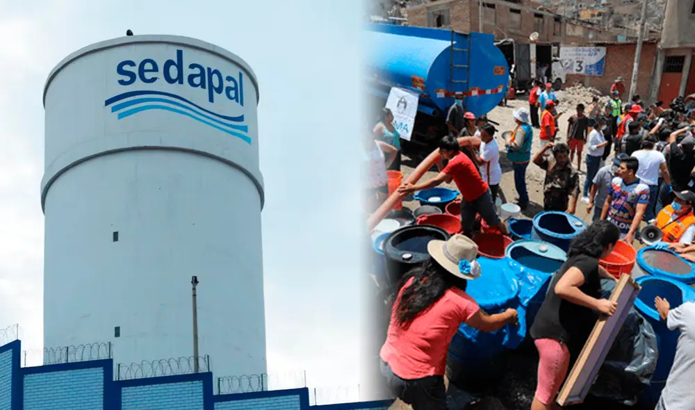 Consulta por las zonas afectadas por el corte de agua programado en Lima. Foto: Composición LR