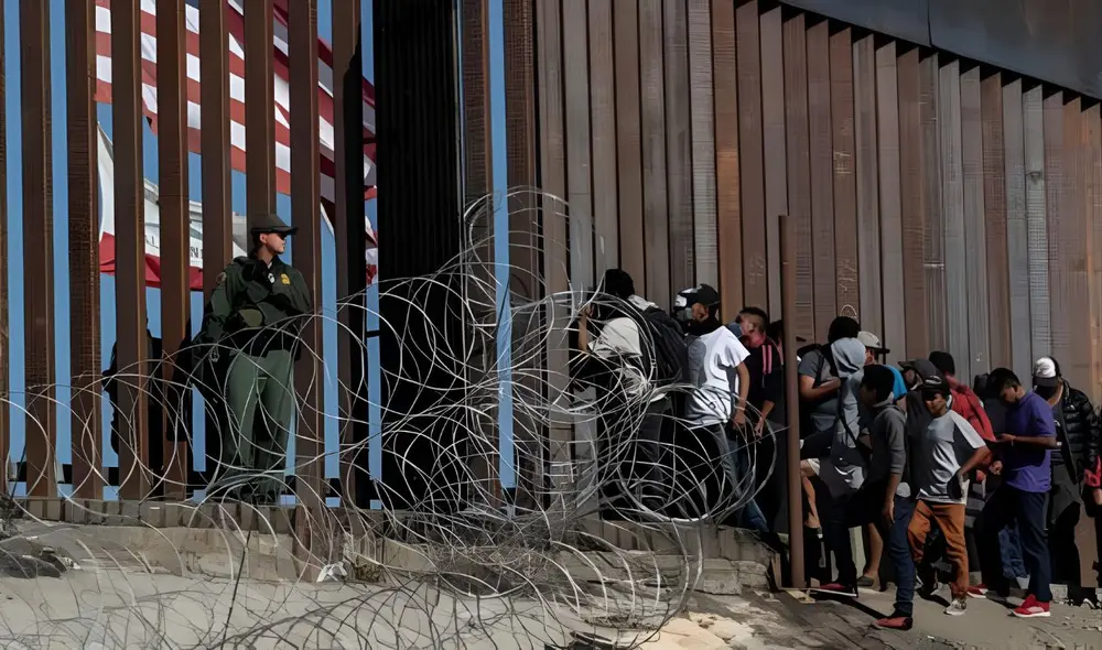 Soldados del Ejecército de Estados Unidos afirmó que detuvo a inmigrantes que ingresaron ilegalmente al país.
