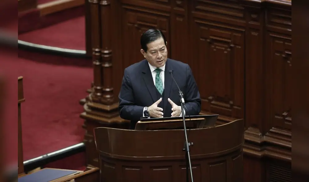 El primer ministro Eduardo Arana se la deja servida a un Congreso ansioso por atacar a la CIDH. Foto: Marco Cotrina / LR