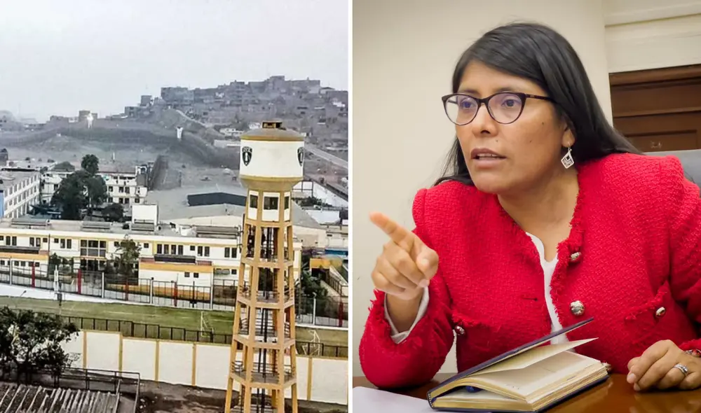 Congresista propone reubicar penal de Lurigancho. Foto: composición LR