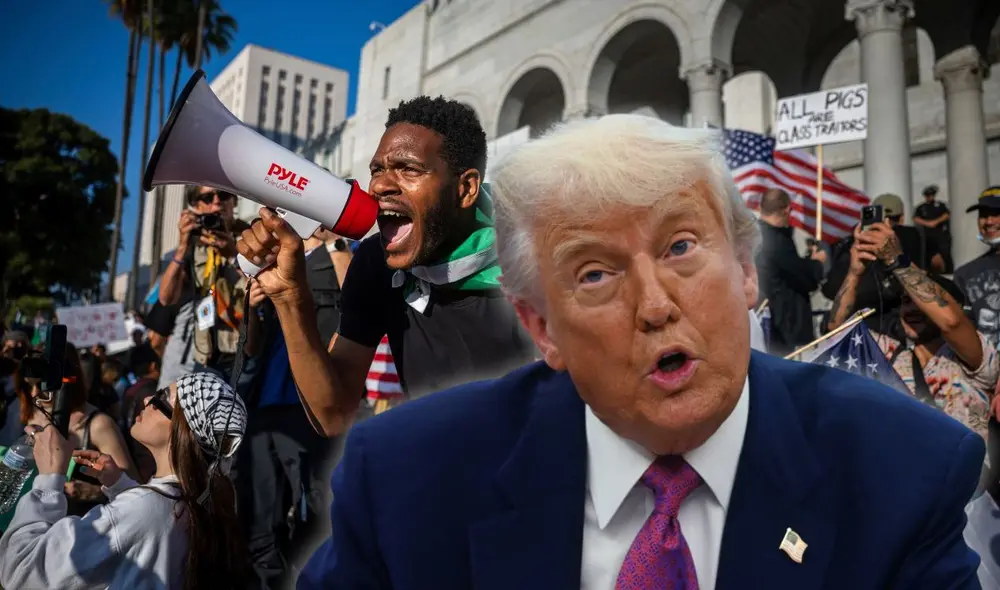 El gobierno de Donald Trump confirmó el arresto de cientos de inmigrantes durante las protestas contra las redadas de ICE en Los Ángeles.