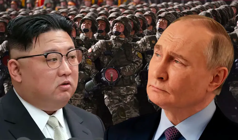 Kim Jong-un respalda a Rusia en la guerra con Ucrania. Foto: composición LR Kim Jong-un respalda a Rusia en la guerra con Ucrania. Foto: composición LR