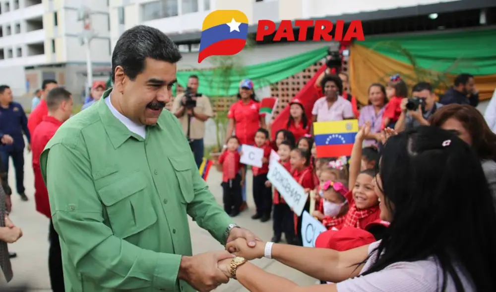La mayoría de bonos de la patria se pagan por la plataforma del mismo nombre. Foto: composiciónLR/ACN/Patria