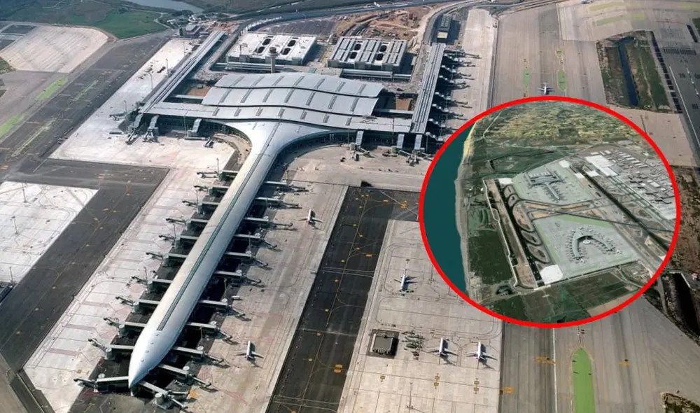 El nuevo proyecto en España modernizará el aeropuerto Barcelona-El Prat con una inversión que permitirá la construcción de una antena satélite. Foto: composición LR/ X/