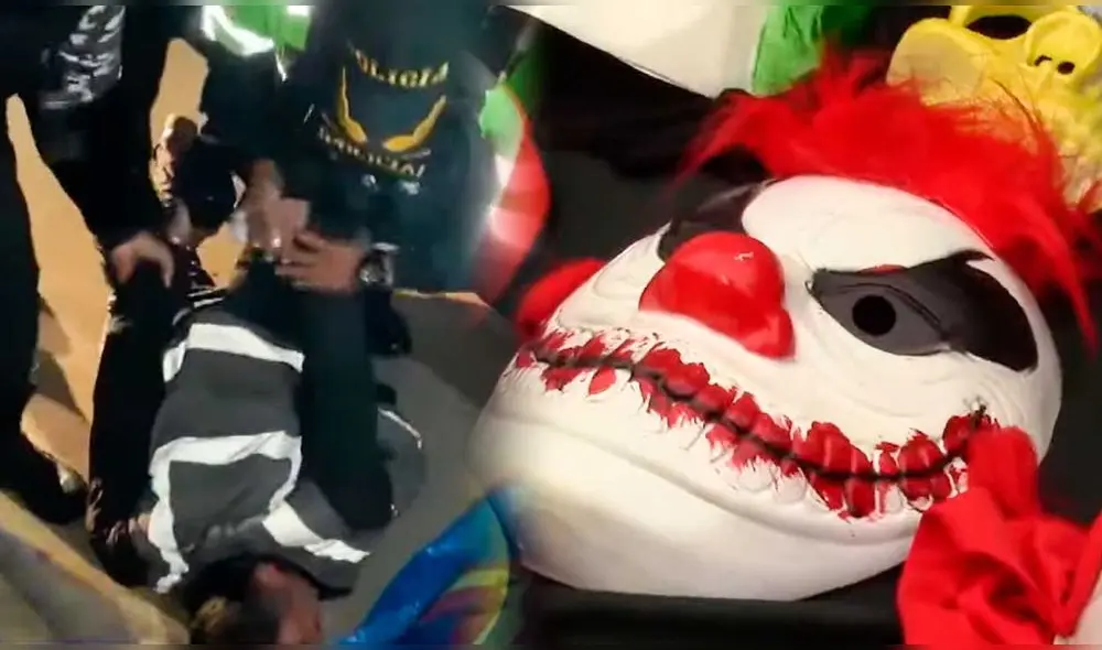 Miembros de las bandas criminales fueron capturados por la PNP cuando se enfrentaban por el cobro de cupos. Foto: composición LR/LatinaTelevisión