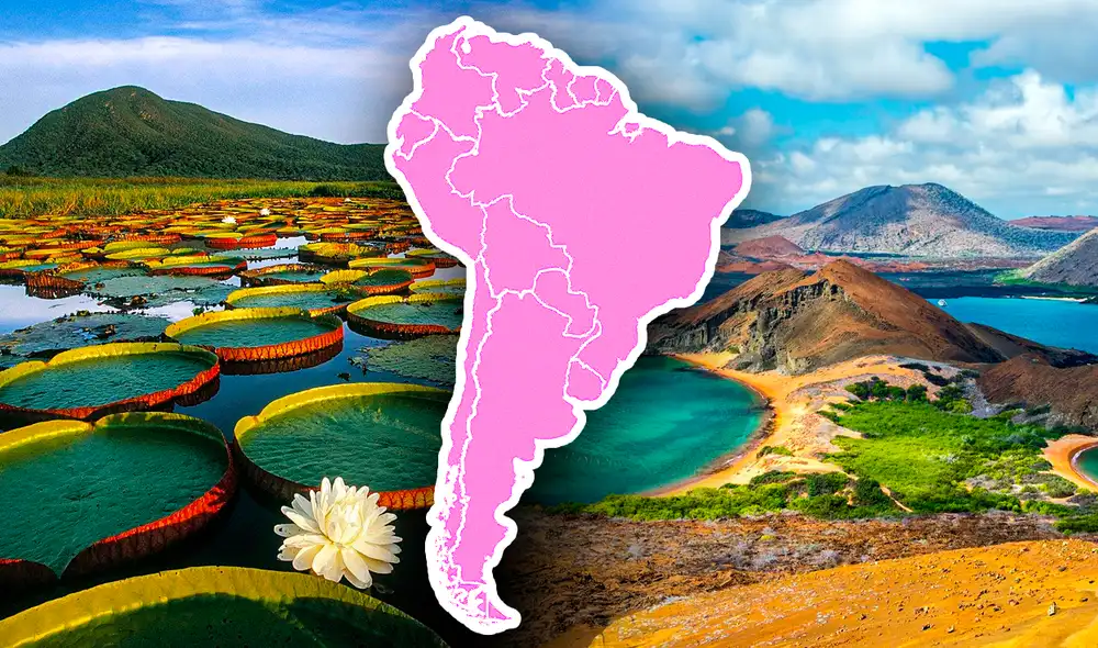 En esta selección, reunimos 7 maravillas naturales ubicadas en distintos países sudamericanos. Foto: Composición LR/Evaneos/NG. En esta selección, reunimos 7 maravillas naturales ubicadas en distintos países sudamericanos. Foto: Composición LR/Evaneos/NG.