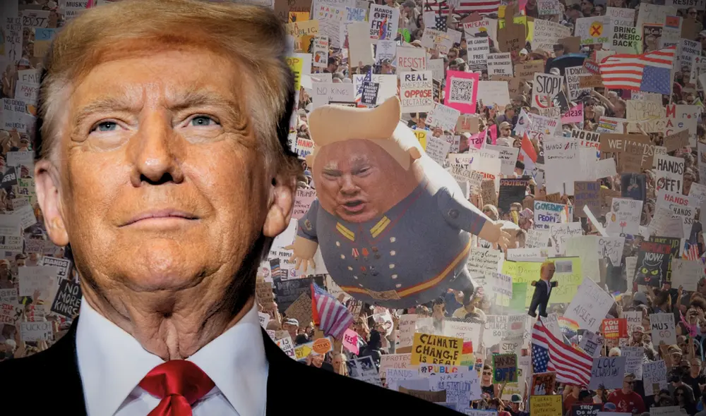 Protestas contra Donald Trump se realizarían en los 50 estados por su desfile militar del 14 de junio. Protestas contra Donald Trump se realizarían en los 50 estados por su desfile militar del 14 de junio.