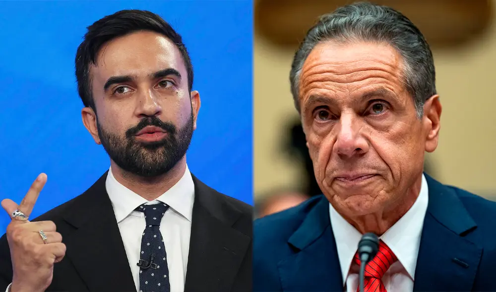 Andrew Cuomo y Zohran Mamdani son los principales candidatos demócratas para la alcaldía de Nueva York.