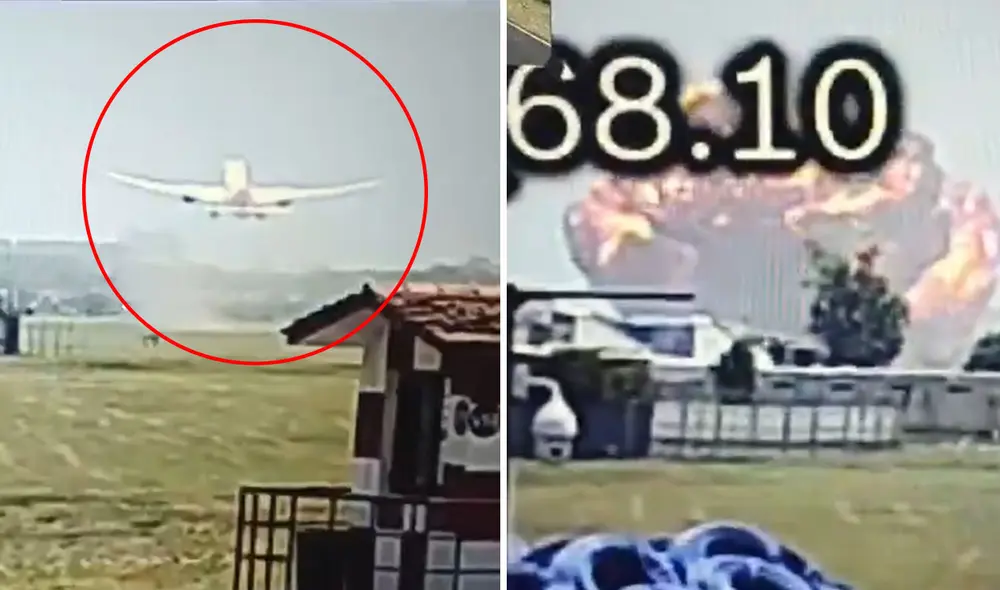 Un Boeing 787-8 de Air India se estrelló hoy tras despegar del aeropuerto de Ahmedabad, causando una tragedia con 242 pasajeros a bordo. Foto: composición LR/@Vikasmakwana111/X