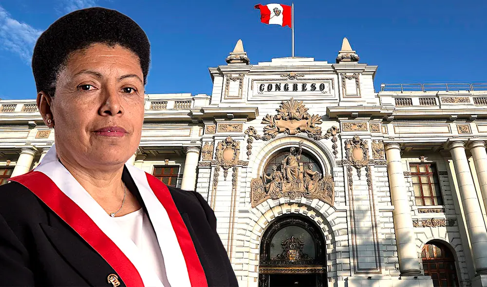 La fujimorista Martha Moyano aseguró que un terrorista no puede estar procesado 20 años. Foto: Composición LR.