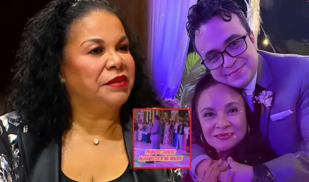 Eva Ayllón no asistió a la boda de su hijo Francisco García Ayllón. Foto: composición LR/difusión