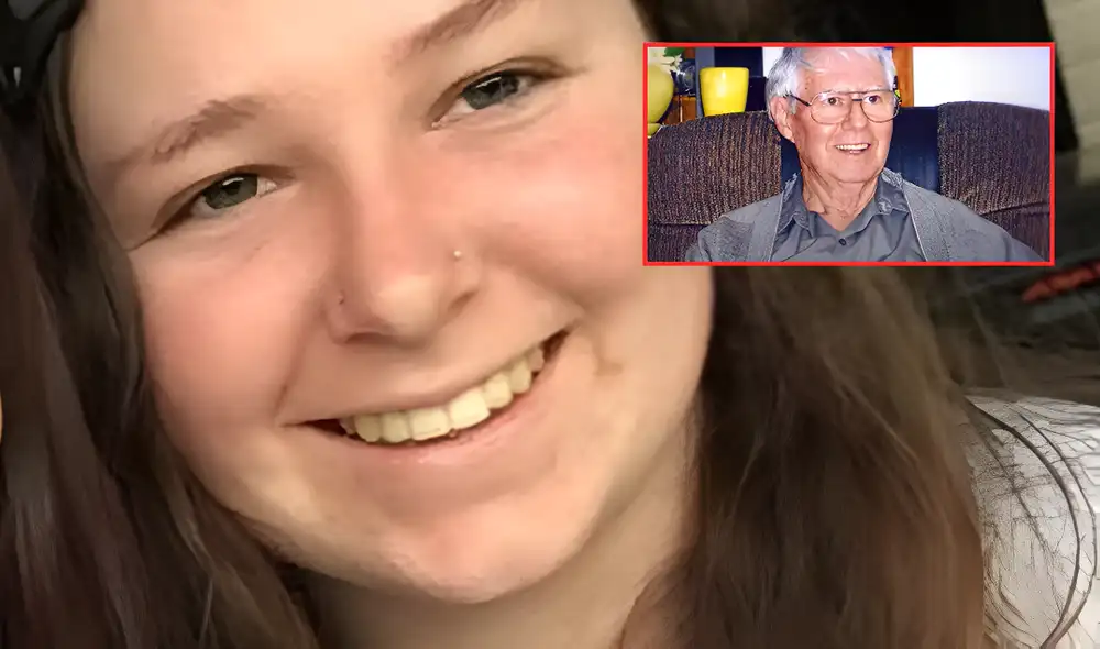 Brittney Dwyer, en complicidad con su amiga Bernadette Burns, asesinó a su abuelo y fue condenada a cadena perpetua. Foto: Composición LR/ Difusión