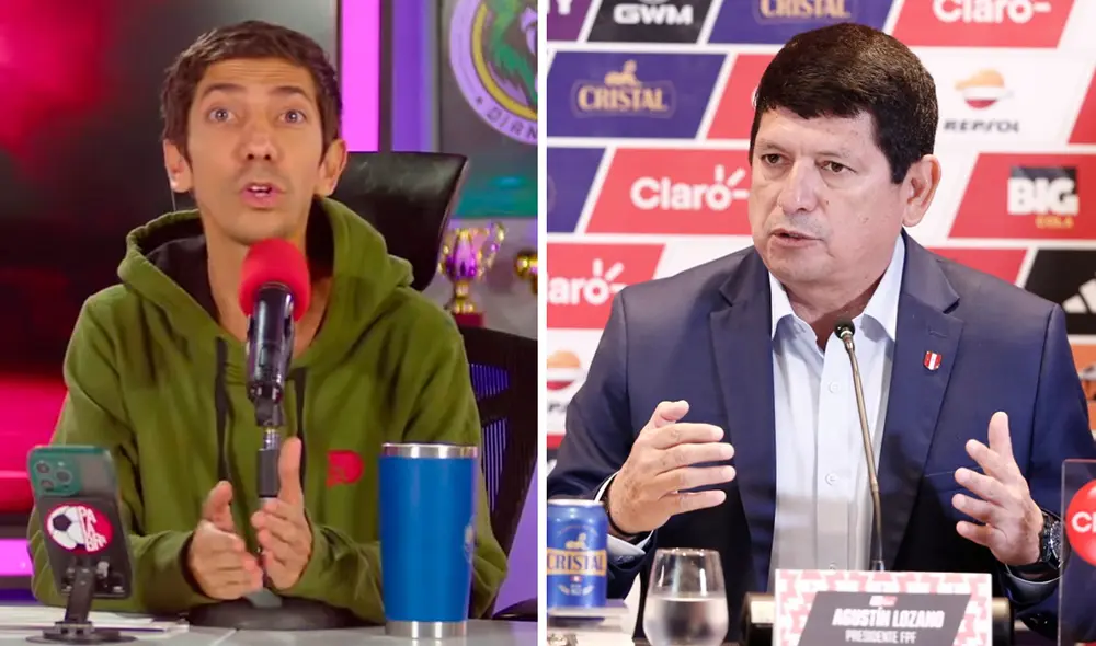 'Flaco' Granda cuestionó fuertemente a los dirigentes de clubes que apoyaron a  Agustín Lozano. Foto: composición/LR/captura de YouTube