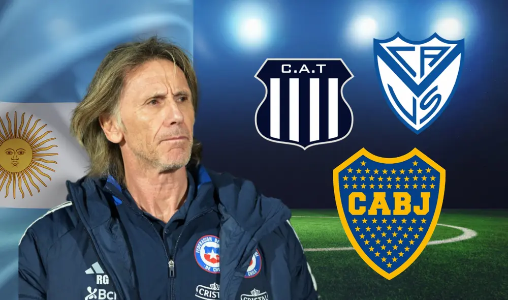 Gareca no descartó en su momento la posibilidad de volver a entrenar un club argentino. Foto: Composición LR/ Archivo GLR