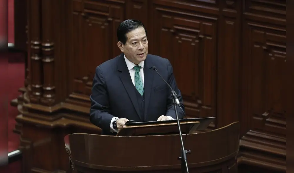 El primer ministro Eduardo Arana es el jefe de Gabinete que recibe la confianza del Congreso con la menor cantidad de votos en lo que va del gobierno de Dina Boluarte. Foto: Marco Cotrina / LR