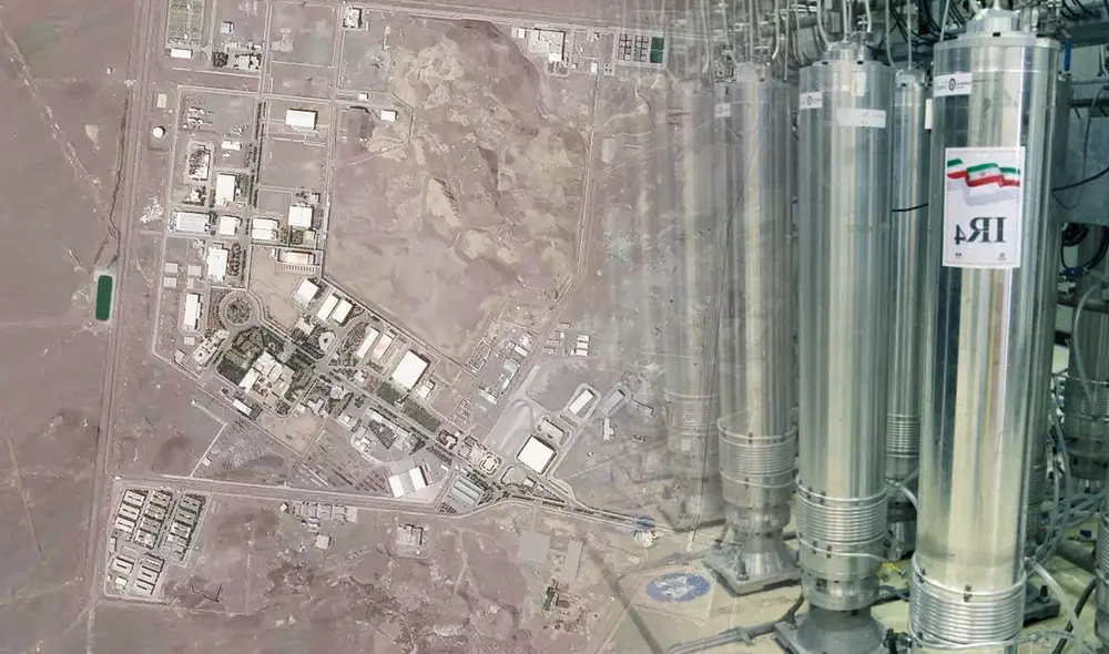La FDI atacaron la principal planta de enriquecimiento de uranio de Irán, ubicada en Natanz, un sitio estratégico para su programa nuclear. Foto: Composición LR/Rtve La FDI atacaron la principal planta de enriquecimiento de uranio de Irán, ubicada en Natanz, un sitio estratégico para su programa nuclear. Foto: Composición LR/Rtve
