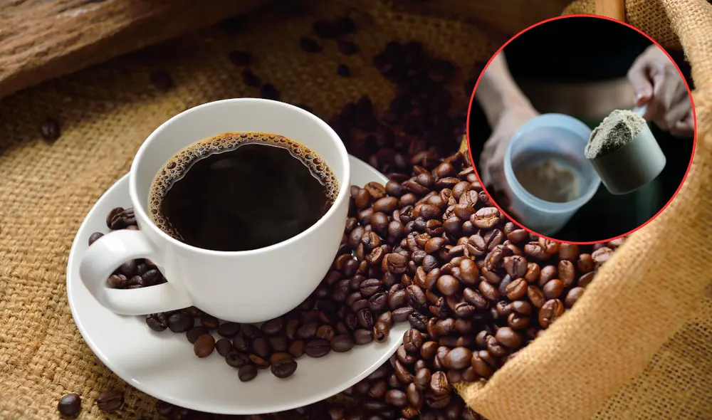 El café con proteína potencia tu rendimiento en el gimnasio. Foto: Composición LR