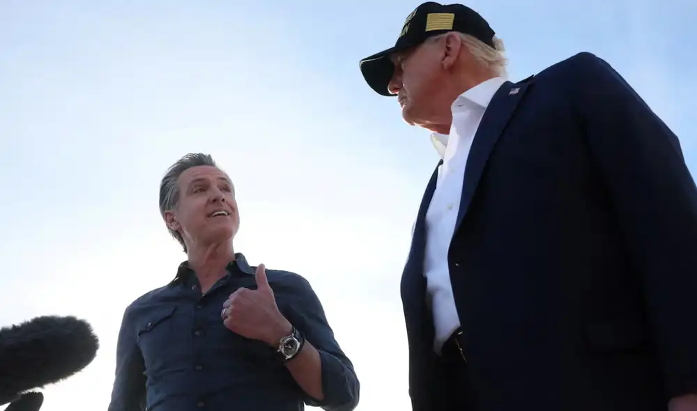Gavin Newsom califica el despliegue de tropas por parte de Donald Trump como inconstitucional. Gavin Newsom califica el despliegue de tropas por parte de Donald Trump como inconstitucional.