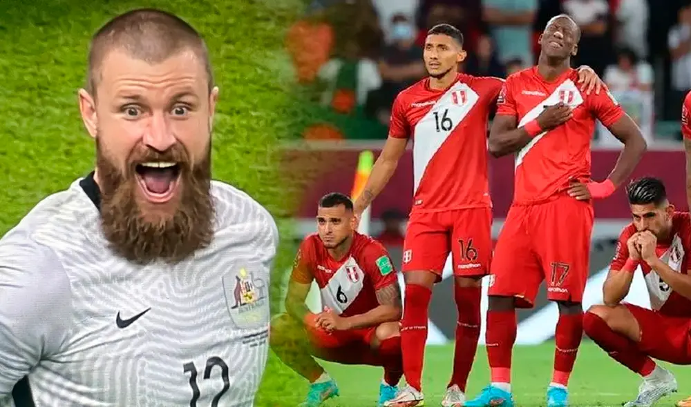 Andrew Redmayne atajó los penales de Luis Advíncula y Alex Valera en el repechaje a Qatar 2022. Foto: composición LR/Movistar Deportes/AFP