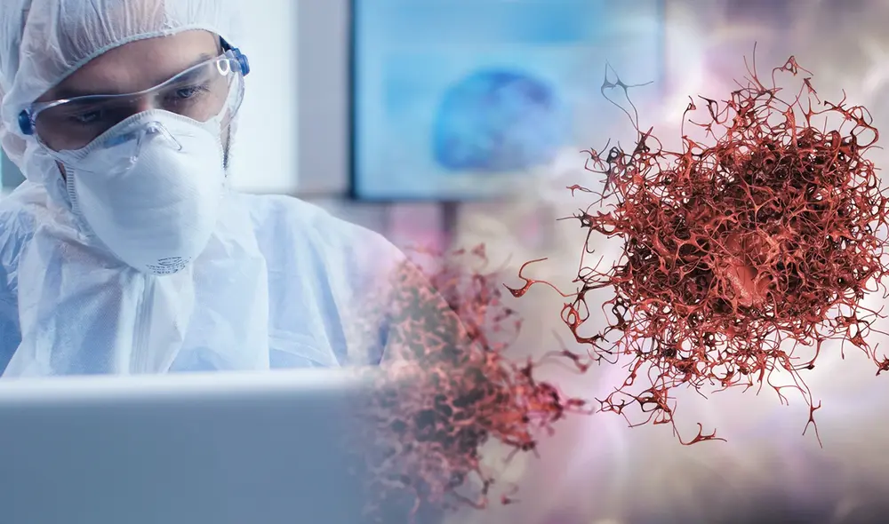 Investigadores del Conicet desarrollaron un anticuerpo monoclonal que bloquea la Galectina‑1 y frena el avance de tumores. Foto: Composición LR/Freepik