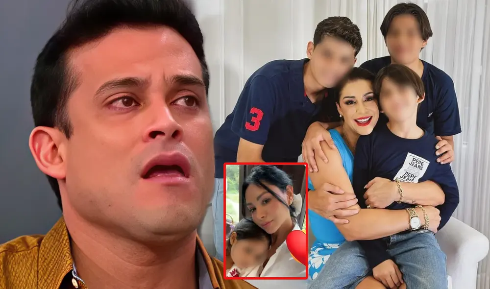 Christian Domínguez tiene 1 hijo con Karla Tarazona. Foto: composición LR/difusión