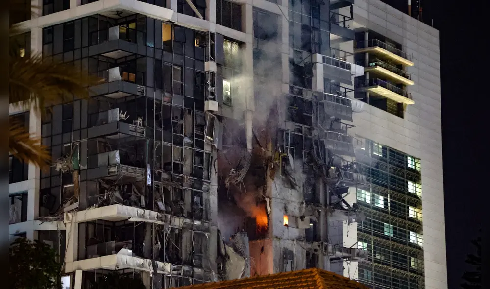 Peruanos en Israel. Foto: AFP Peruanos en Israel. Foto: AFP