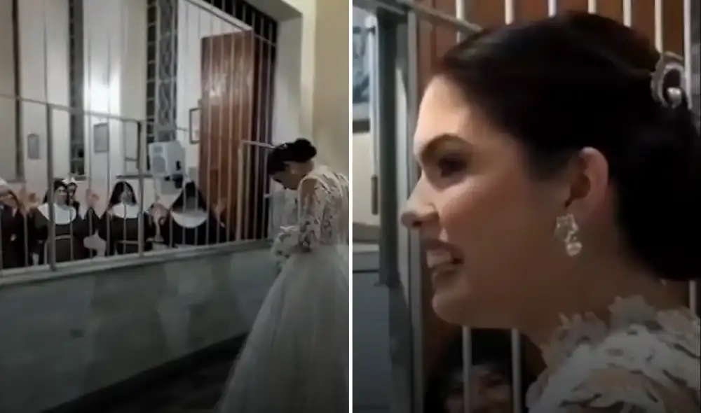 Miles de internautas expresaron su admiración por el gesto de la exmonja, quien mantiene un profundo vínculo con sus hermanas. Foto: composición LR/ TikTok Miles de internautas expresaron su admiración por el gesto de la exmonja, quien mantiene un profundo vínculo con sus hermanas. Foto: composición LR/ TikTok