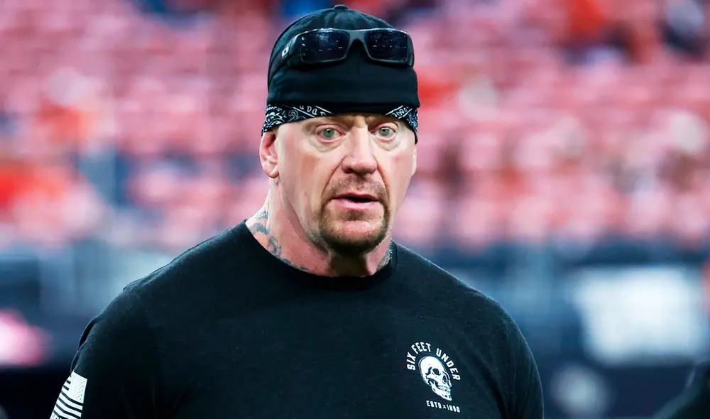 The Undertaker, reconocido luchador de la WWE, actualmente tiene 60 años de edad.