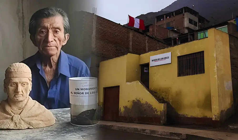 Enrique Niquín nunca fue a la universidad pero su amor por la arqueología lo llevó a construir el 'museo más humilde del mundo'. Foto: composición LR/Media Lab/El País