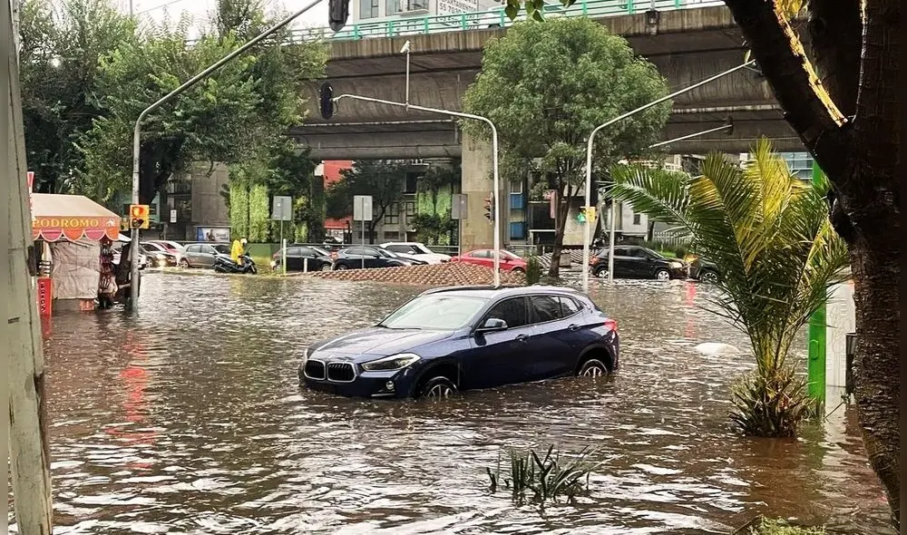 Solo 6 alcaldías de CDMX reportaron inundaciones o encharcamientos al C5.