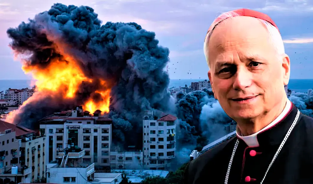 Papa León XIV hizo un llamado a "la razón" en el marco de la escalada entre Israel e Irán. Foto: Composición LR.