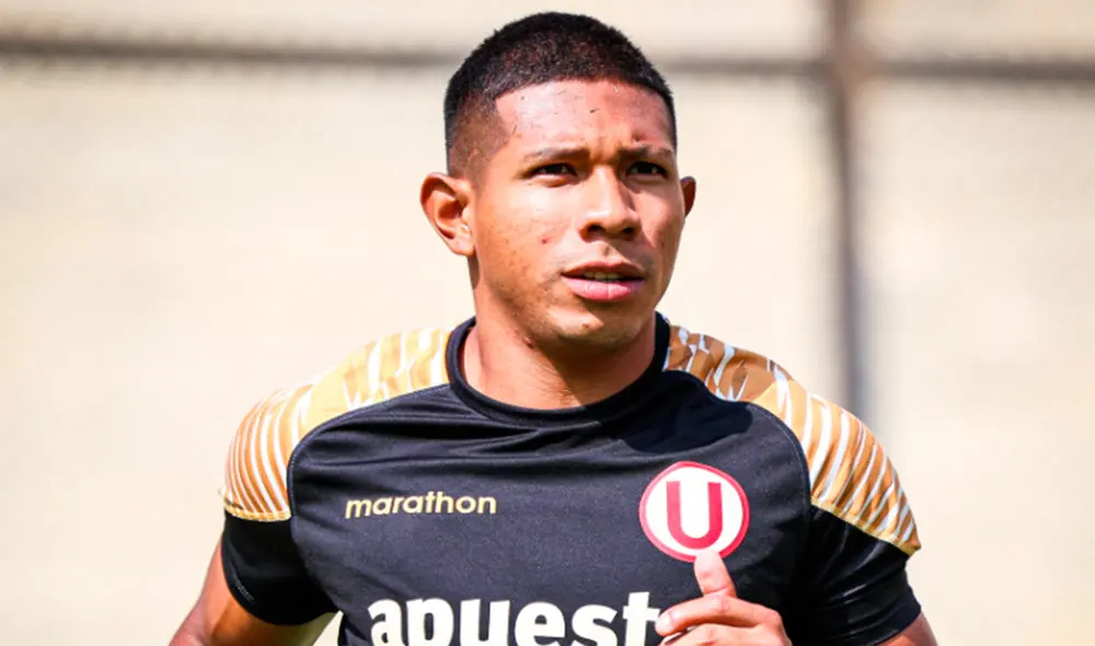 Edison Flores presentó molestias días antes del encuentro contra Ayacucho FC. Foto: Universitario de Deportes