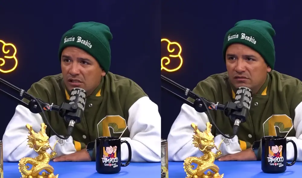 Reimond Manco reveló en un episodio de 'Tampodcast' cómo fue la relación sentimental con su primera esposa. Foto: Composición LR/ YouTube de Tampodcast