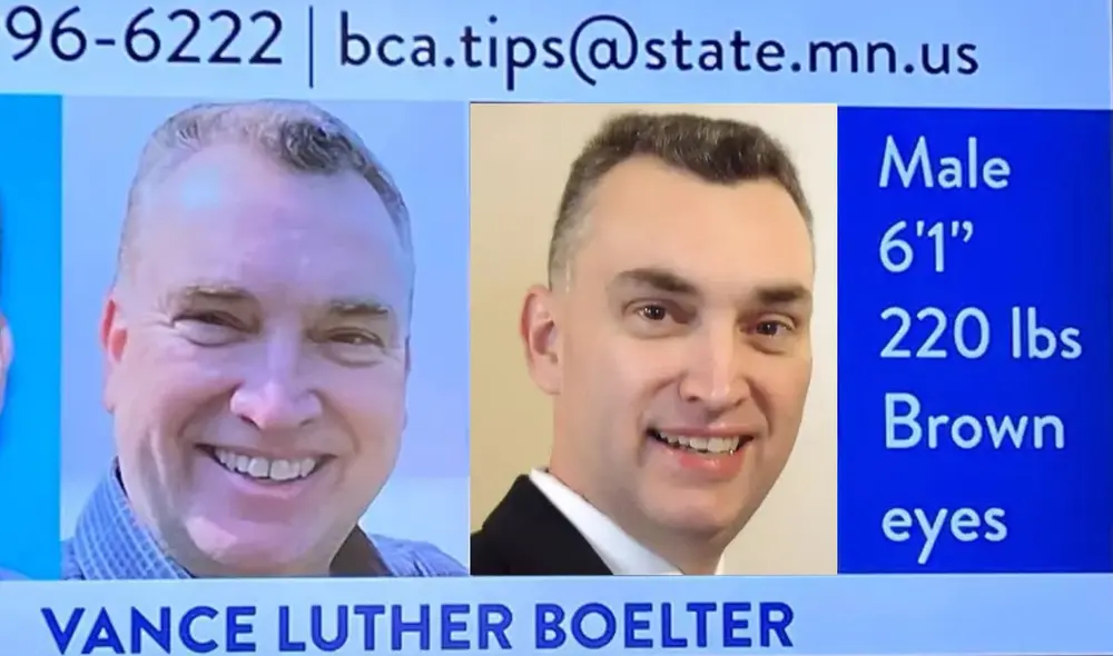Vance Luther Boelter, principal sospechoso del ataque, es buscado por presuntamente fingir ser un policía y balear a dos congresistas demócratas en Minnesota. Vance Luther Boelter, principal sospechoso del ataque, es buscado por presuntamente fingir ser un policía y balear a dos congresistas demócratas en Minnesota.