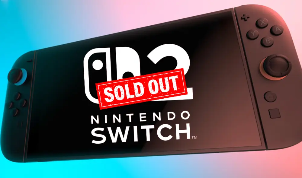 Alta demanda deja sin stock la nueva Nintendo Switch 2.