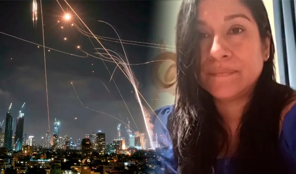 Peruana en Israel narra angustia por ataques de misiles de Irán