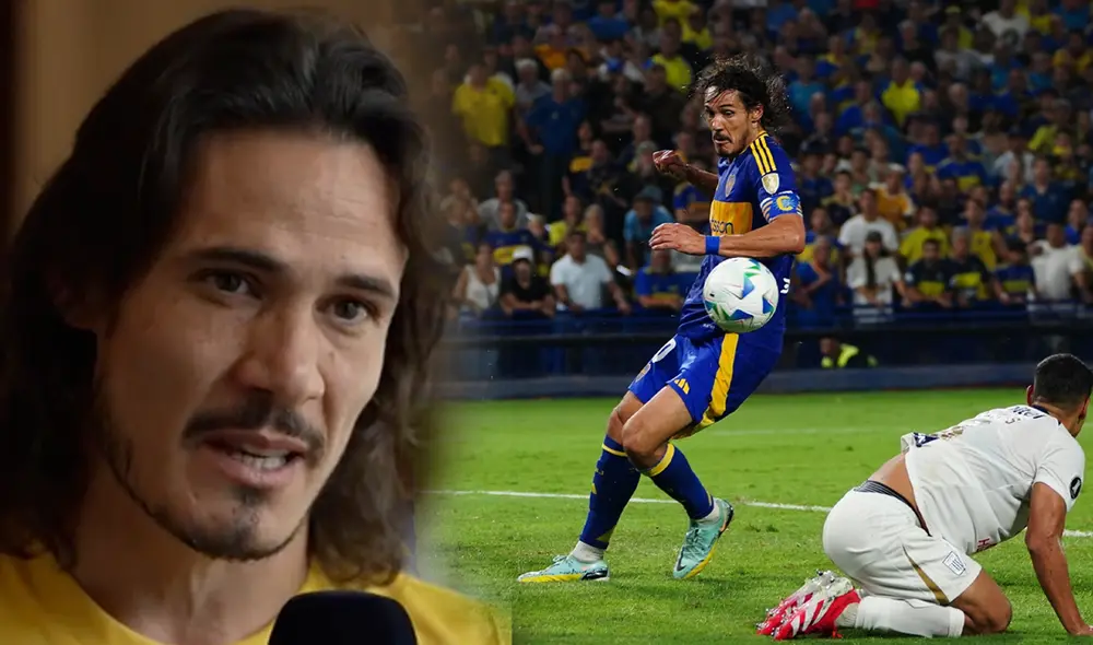 Edinson Cavani es uno de los referentes de Boca Juniors. Foto: composición LR/DAZN/Clarín Edinson Cavani es uno de los referentes de Boca Juniors. Foto: composición LR/DAZN/Clarín