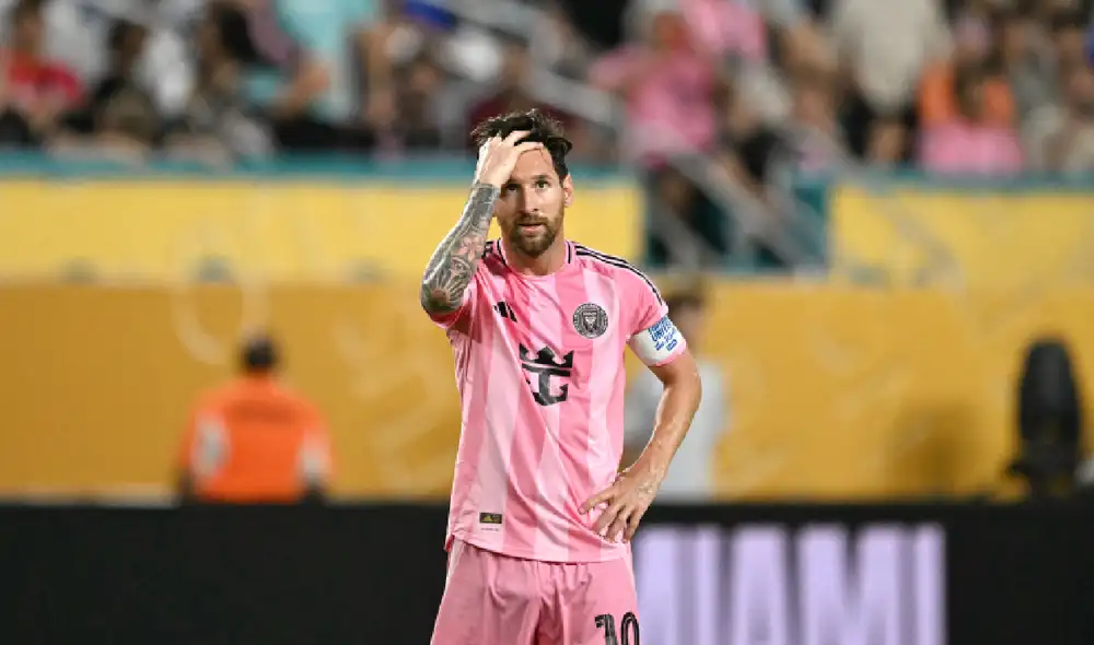 Lionel Messi no pudo anotar ayer ante el Al-Ahly de Egipto.