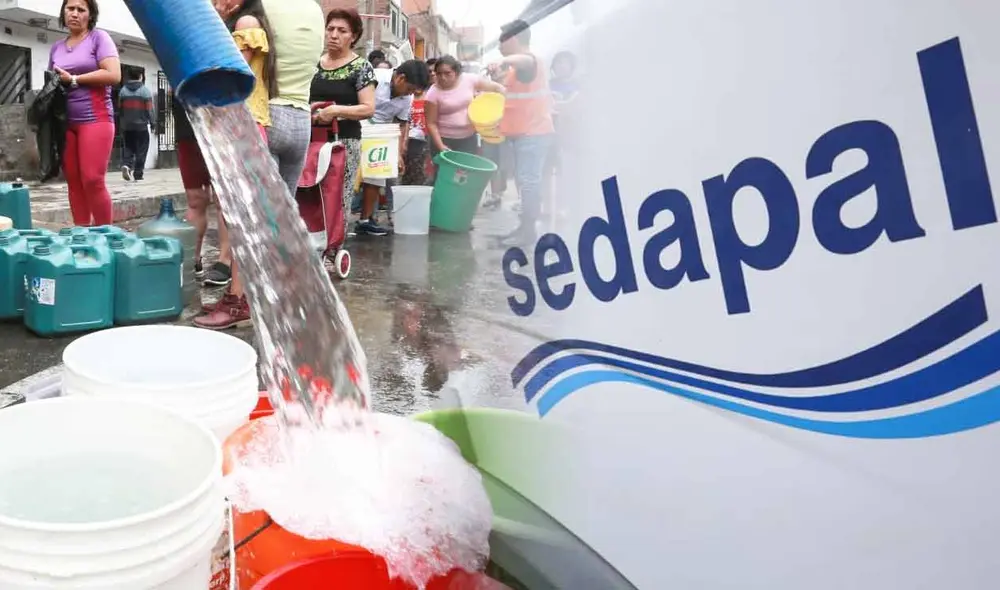 San Juan de Lurigancho, Los Olivos, Pachacamac, Santiago de Surco y otros distritos no contará con agua potable, según Sedapal. Foto: composición LR/Andina