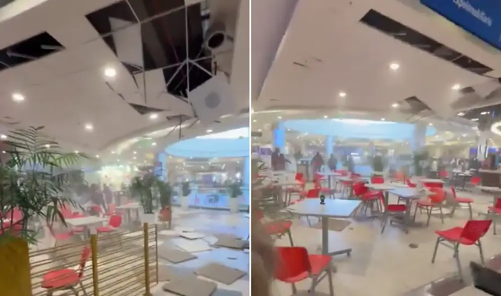 Usuarios reportan daños en Plaza Norte tras sismo de 6.1 en Lima y Callao. Foto: composición LR/X/@LaSalitadelSin