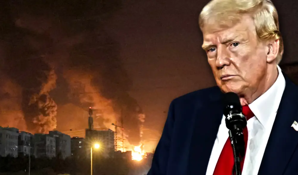 Donald Trump anunció el 15 de junio que trabaja en un plan para instaurar la paz entre Irán e Israel.