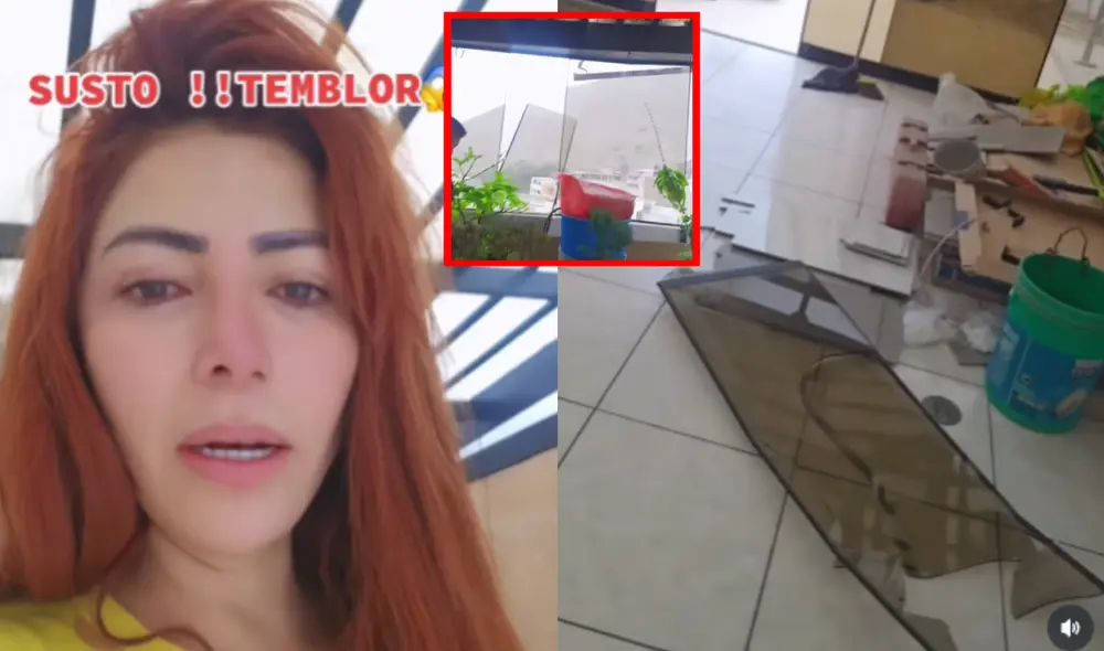 Milena Zárate contó también que su casa estaba en plena remodelación. Foto: Composición LR/Instagram. Milena Zárate contó también que su casa estaba en plena remodelación. Foto: Composición LR/Instagram.