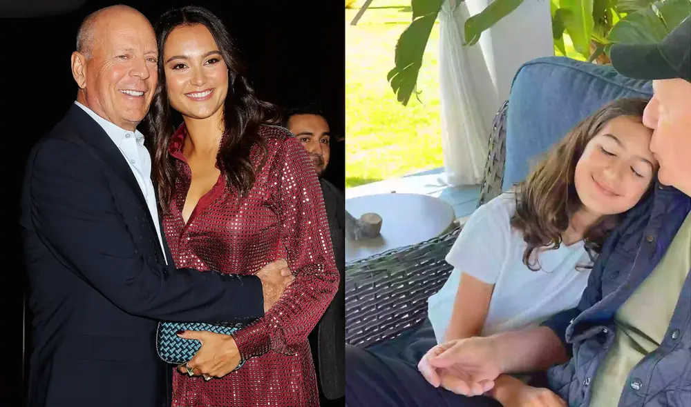 Emma Heming honra a Bruce Willis en el Día del Padre con emotivo post.