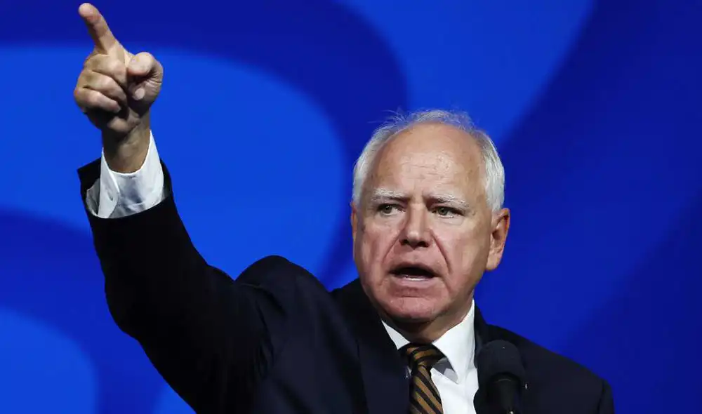 Tim Walz se pronunció sobre el crimen de la congresista de EEUU, Melissa Hortman.