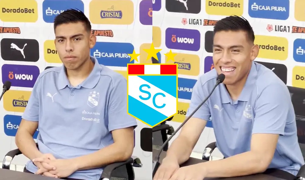 Diego Enríquez es titular en el arco de Sporting Cristal. Foto: composición LR/captura de Carlos Lazaro