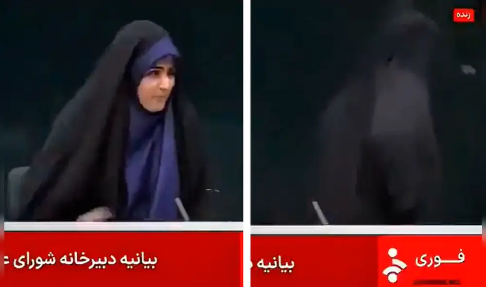 En las redes se ha viralizado un video que muestra el momento exacto del bombardeo. Foto: Composición LR/X.