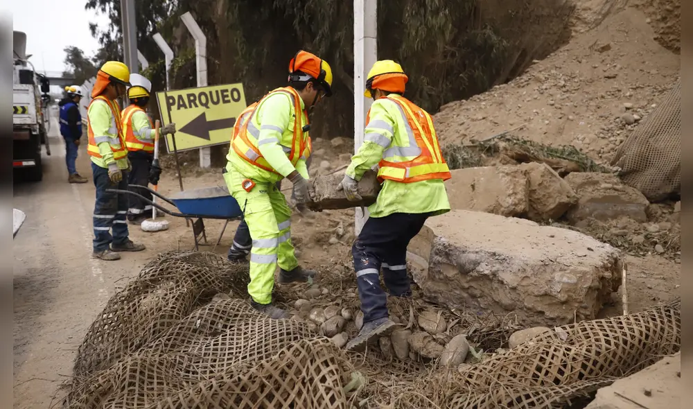 Costa Verde cerró sus vías tras el sismo de 6,1 registrado en Lima y Callao. Foto:  Sebastián Blanco/ La República