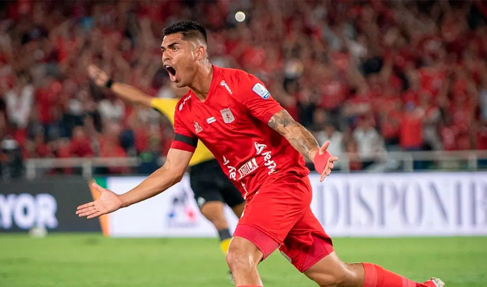 Luis Ramos marcó el gol del triunfo frente a Junior. Foto: LR Luis Ramos marcó el gol del triunfo frente a Junior. Foto: LR