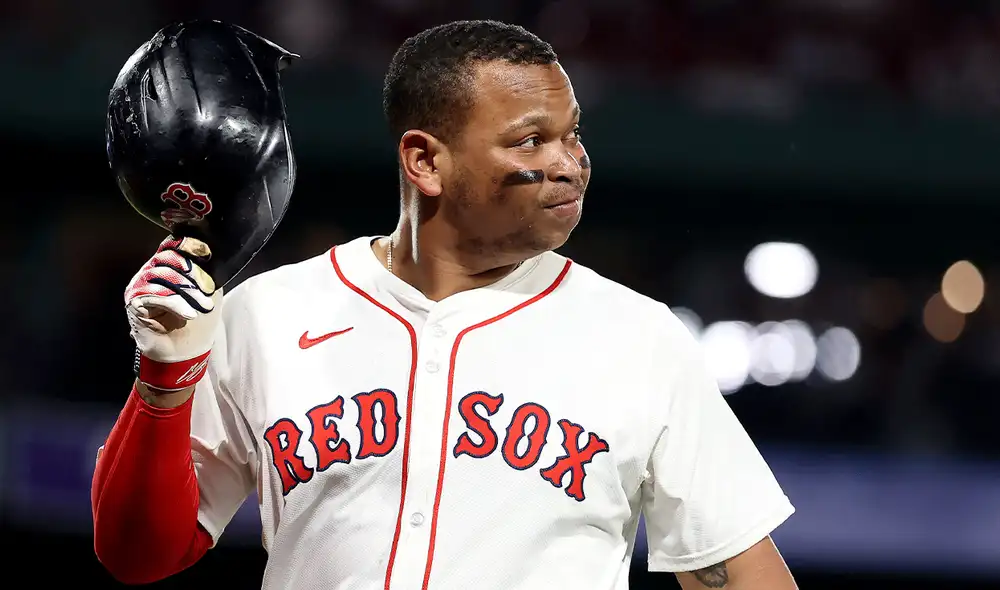Rafael Devers fue campeón de la Serie Mundial 2018 con los Red Sox.